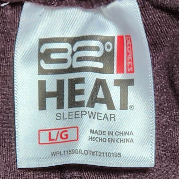 32 DEGREES HEAT Women's Joggers Sleepwear - Large - NEW NWT - Picture 7 of 7